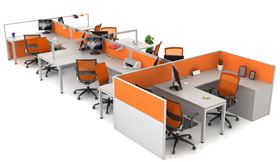 定制屏風辦公桌