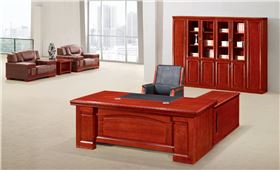 實木貼皮辦公桌
