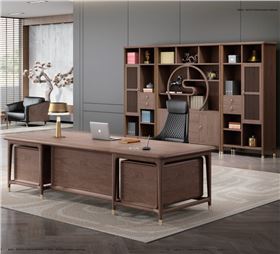 實木家具辦公桌