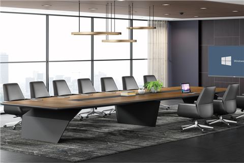 時尚總裁木質油漆大班臺