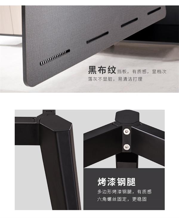 老板桌簡約現代杭州辦公家具蘇州時尚老板辦公桌單人主管桌經理桌