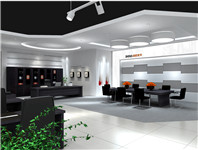 上?，F代辦公家具線下展示廳