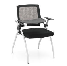 時尚可折疊培訓椅，帶寫字板會議椅T803SH-Y