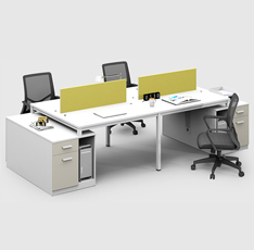 現代辦公卡位 員工辦公桌 時尚四人卡位 WB2412