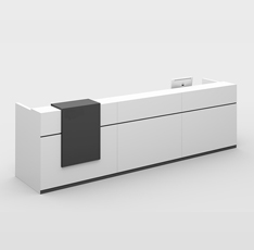 現代簡約接待臺 公司前臺 時尚辦公前臺