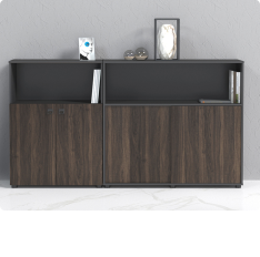 辦公室落地儲物小柜落地中柜矮公司檔案資料收納文件柜